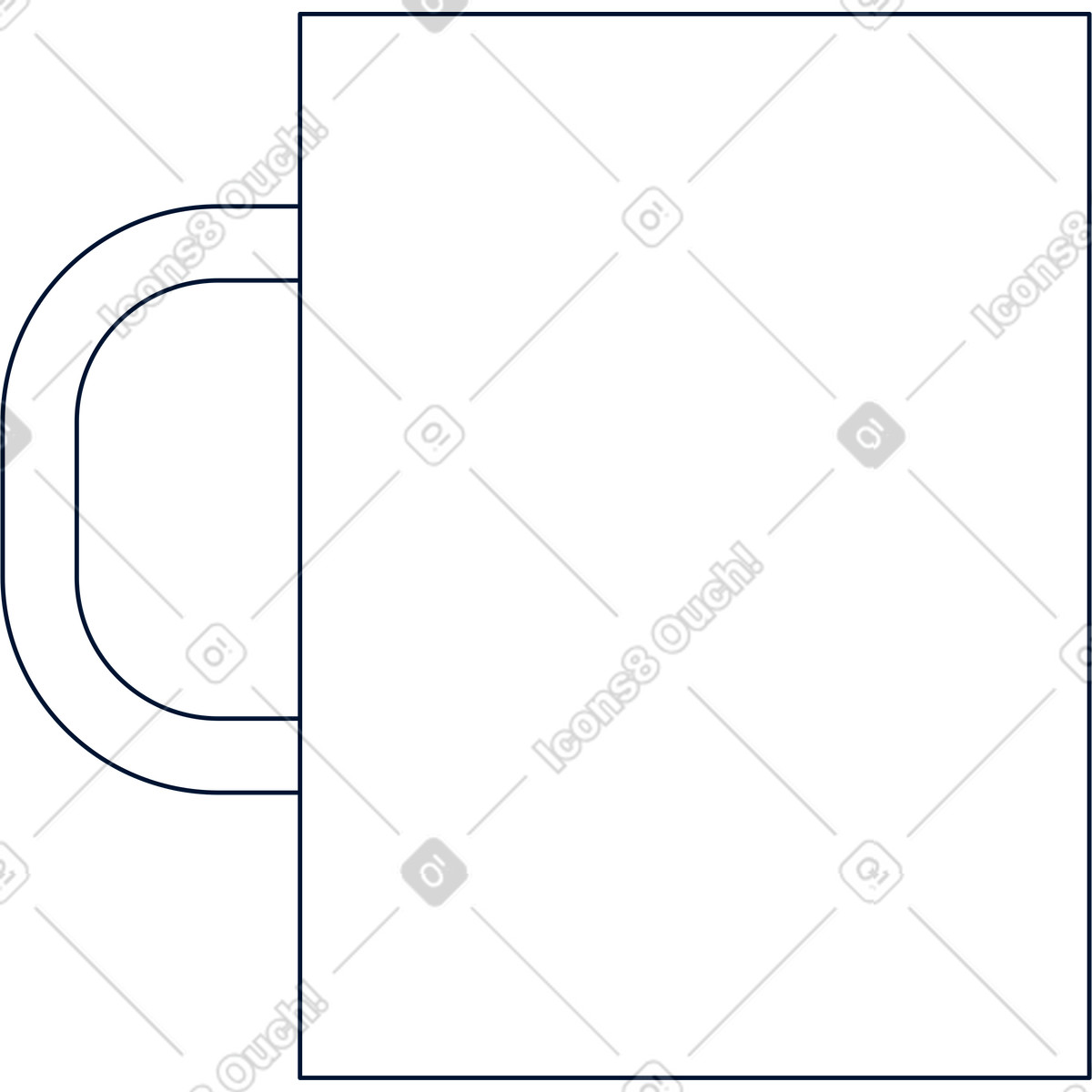 Cup illustration in PNG, SVG