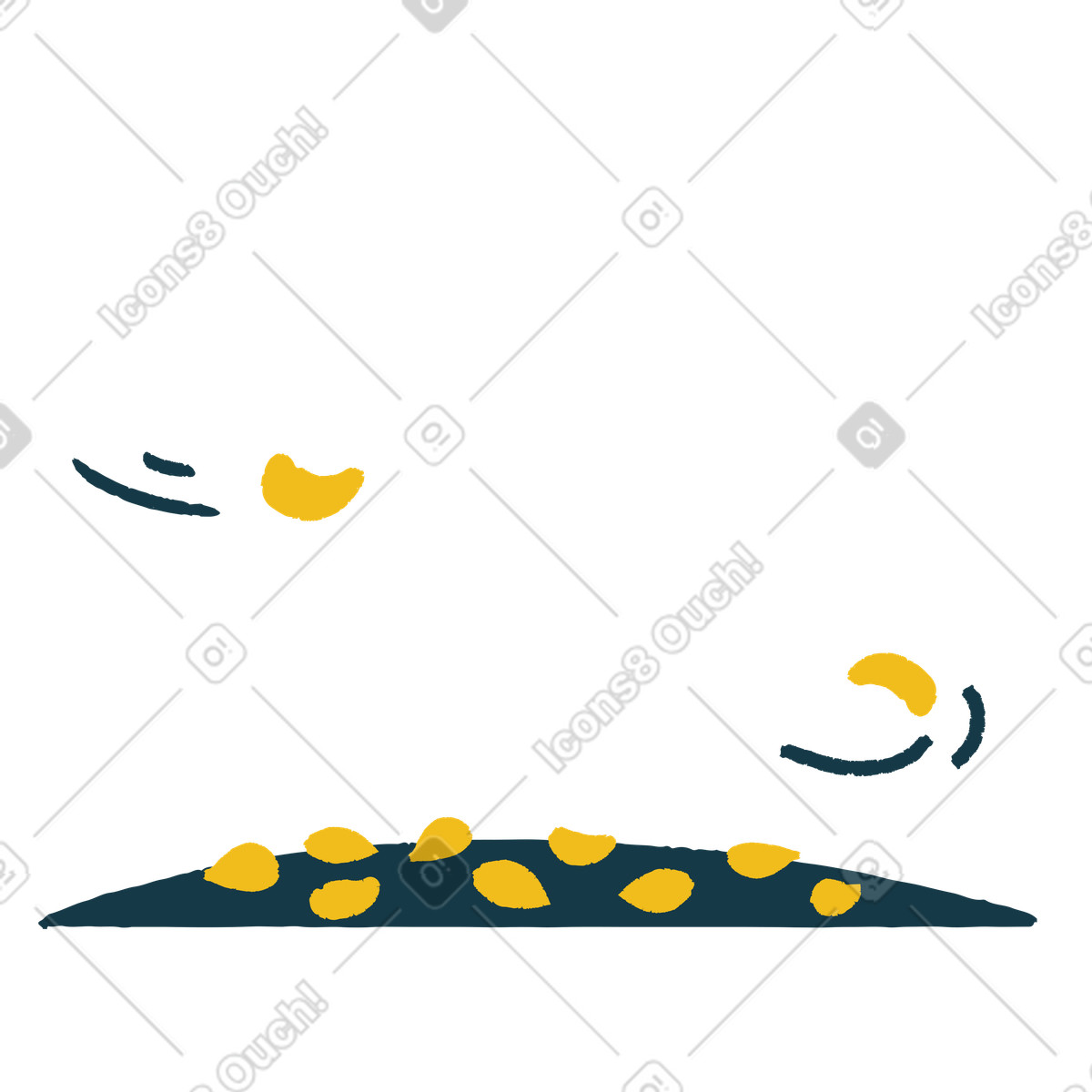 Flamenco スタイルの 秋 のイラストをPNG、SVG形式でダウンロード