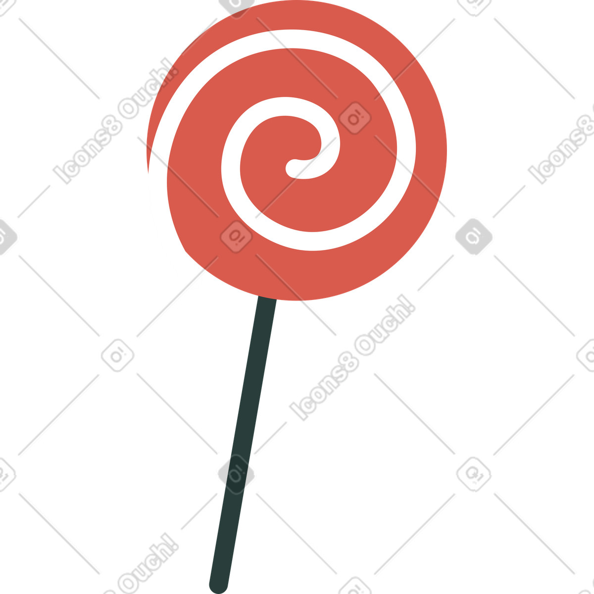 Macaroni 스타일의 사탕 과자 일러스트레이션 PNG, SVG 다운로드