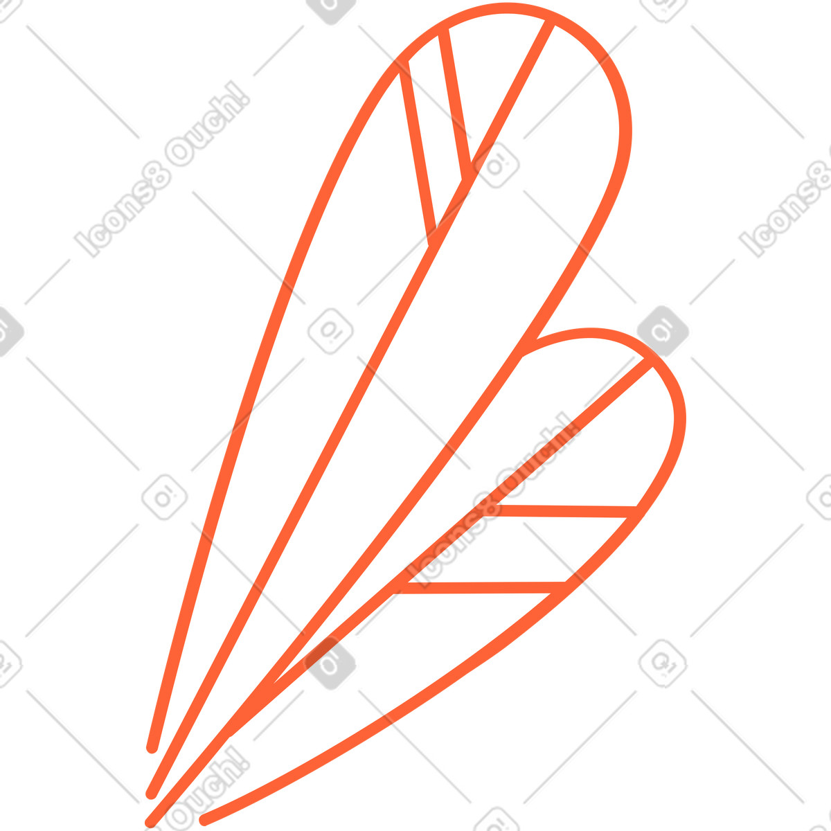 下载 Crayon 风格的 叶 插画，支持 PNG、SVG 格式