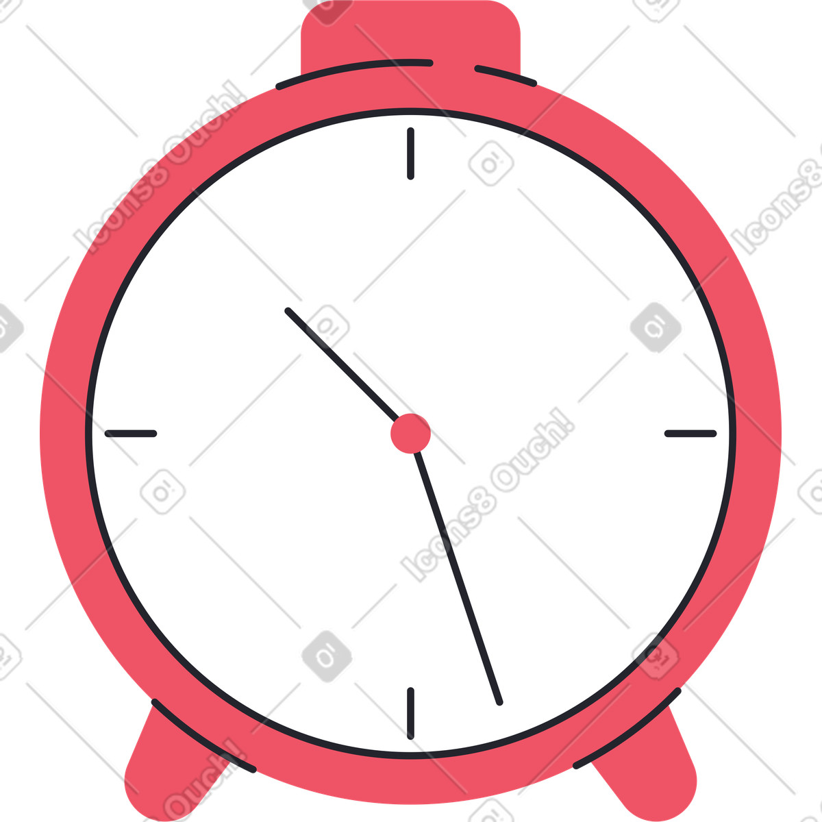 Sveglia illustrazione in stile Boba scarica in PNG, SVG
