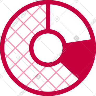 Graphique de beignet PNG, SVG