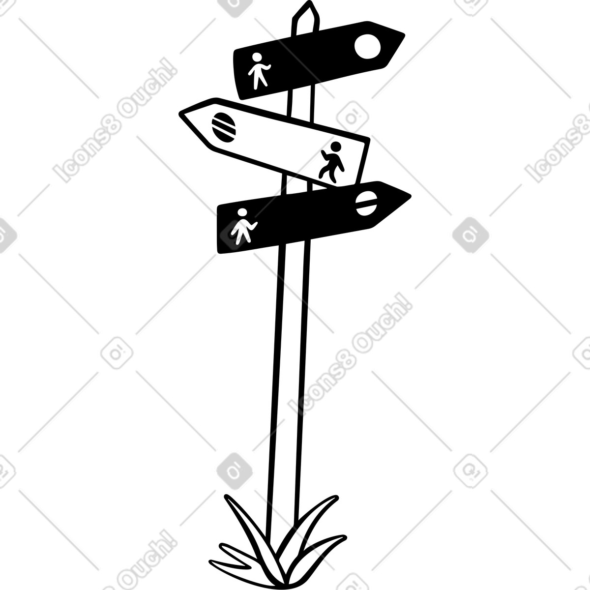 Pointer illustration in PNG, SVG