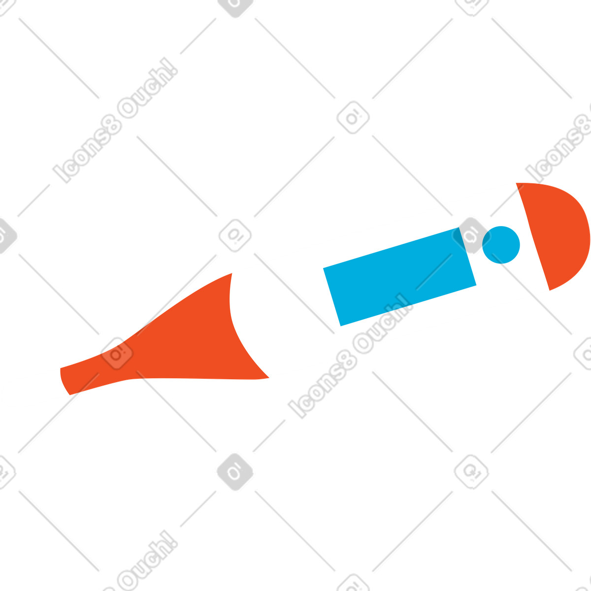 Thermometer-Illustration im Flame-Stil als Download in PNG, SVG