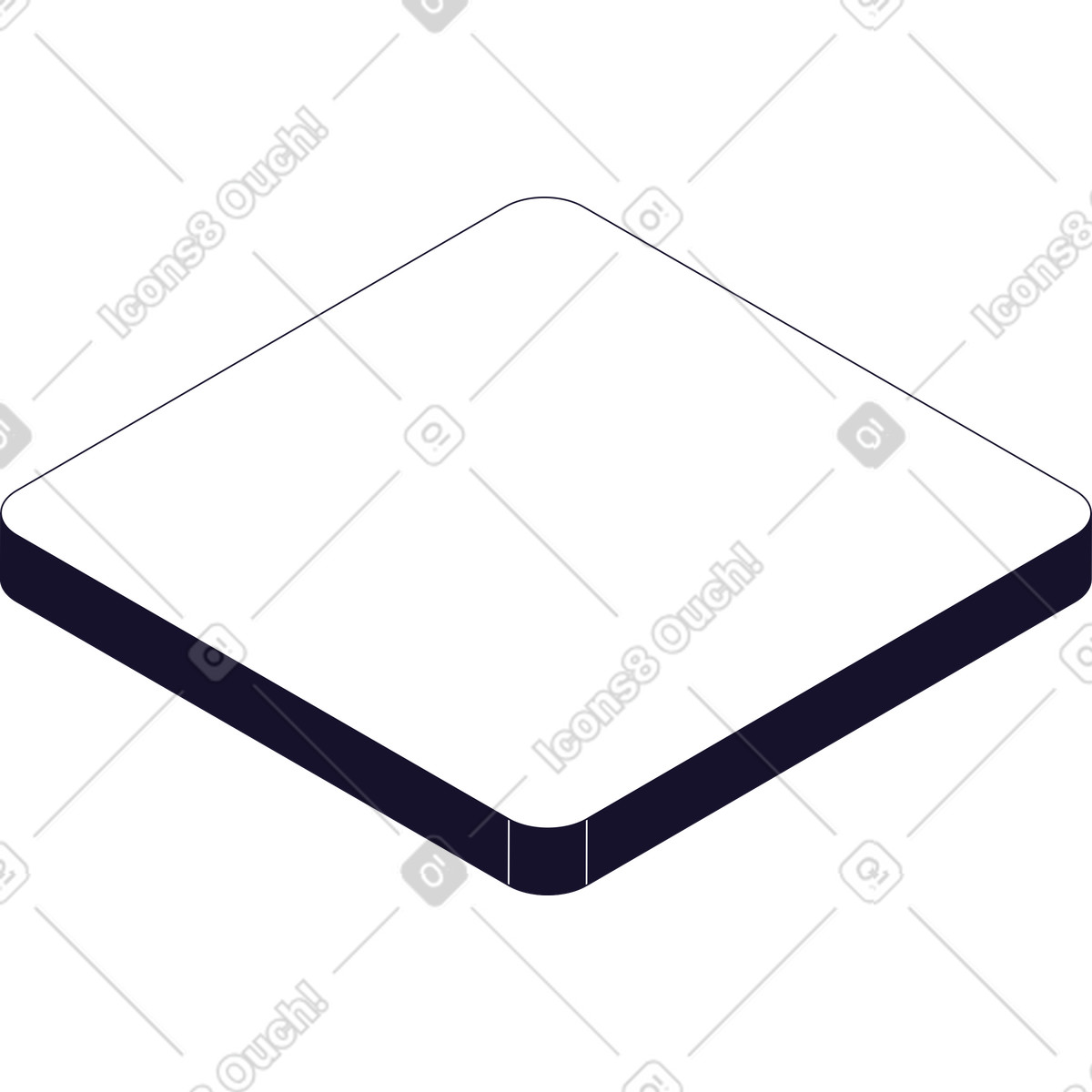 Platform base illustration in Node style download in PNG, SVG