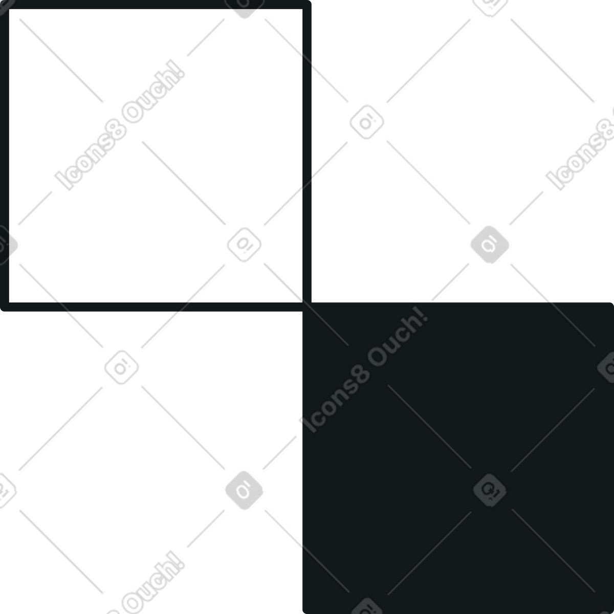Ilustración Cuadrícula en estilo Midnight a descargar en PNG y SVG
