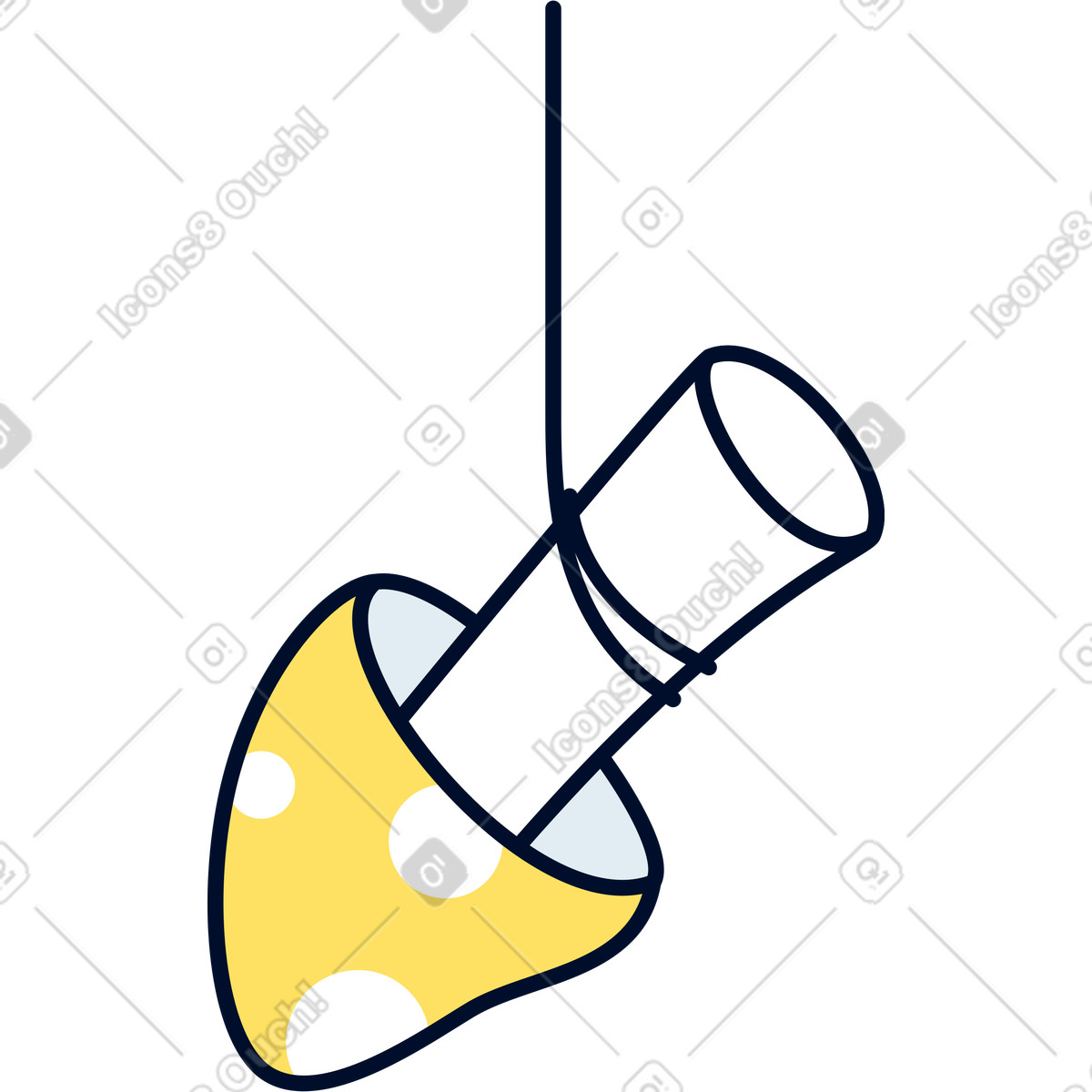 Illustration Champignon dans le style Teal à télécharger aux formats PNG, SVG