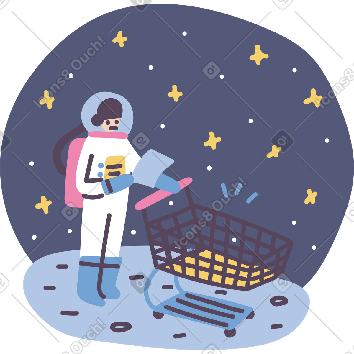 List is empty illustration in PNG, SVG