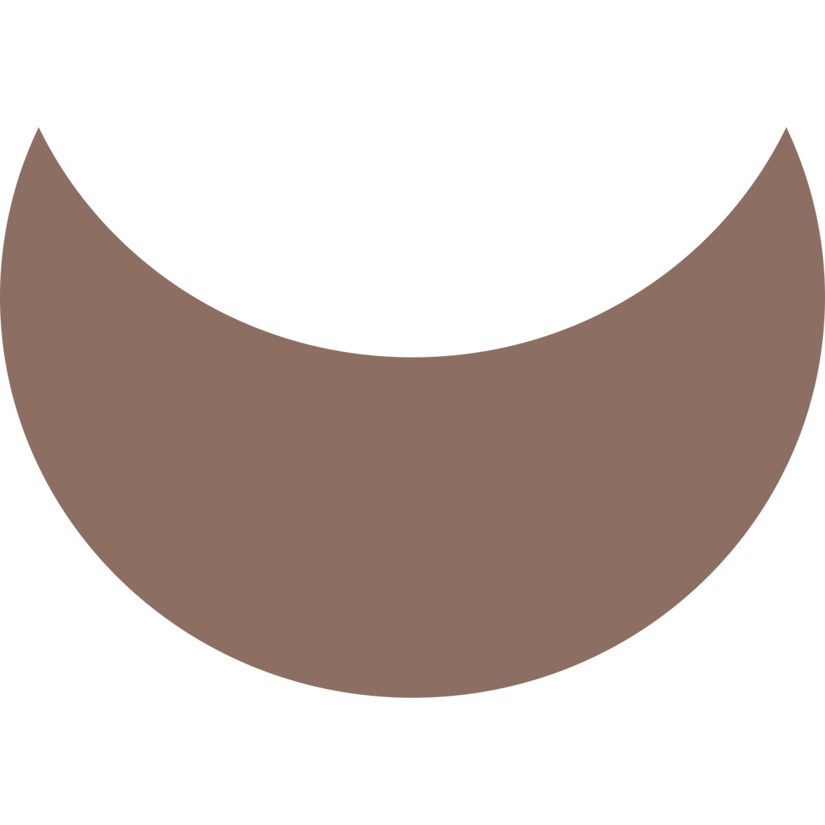 Illustration Crescent brown dans le style Fogg à télécharger aux formats PNG, SVG