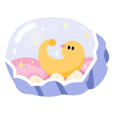 A clear geode with a sparkling interior is displayed prominently. Inside the geode, a small, delicate fetus is curled gently, showcasing its tiny features. The geode is surrounded by small, shining crystals that reflect light and create a magical atmosphere. Soft, glowing colors emanate from within the geode, highlighting the fetus's form, symbolizing hidden beauty and potential.