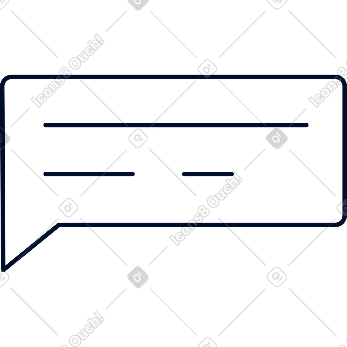 Teal スタイルの メッセージ のイラストをPNG、SVG形式でダウンロード