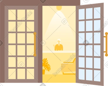 Hotel door PNG, SVG