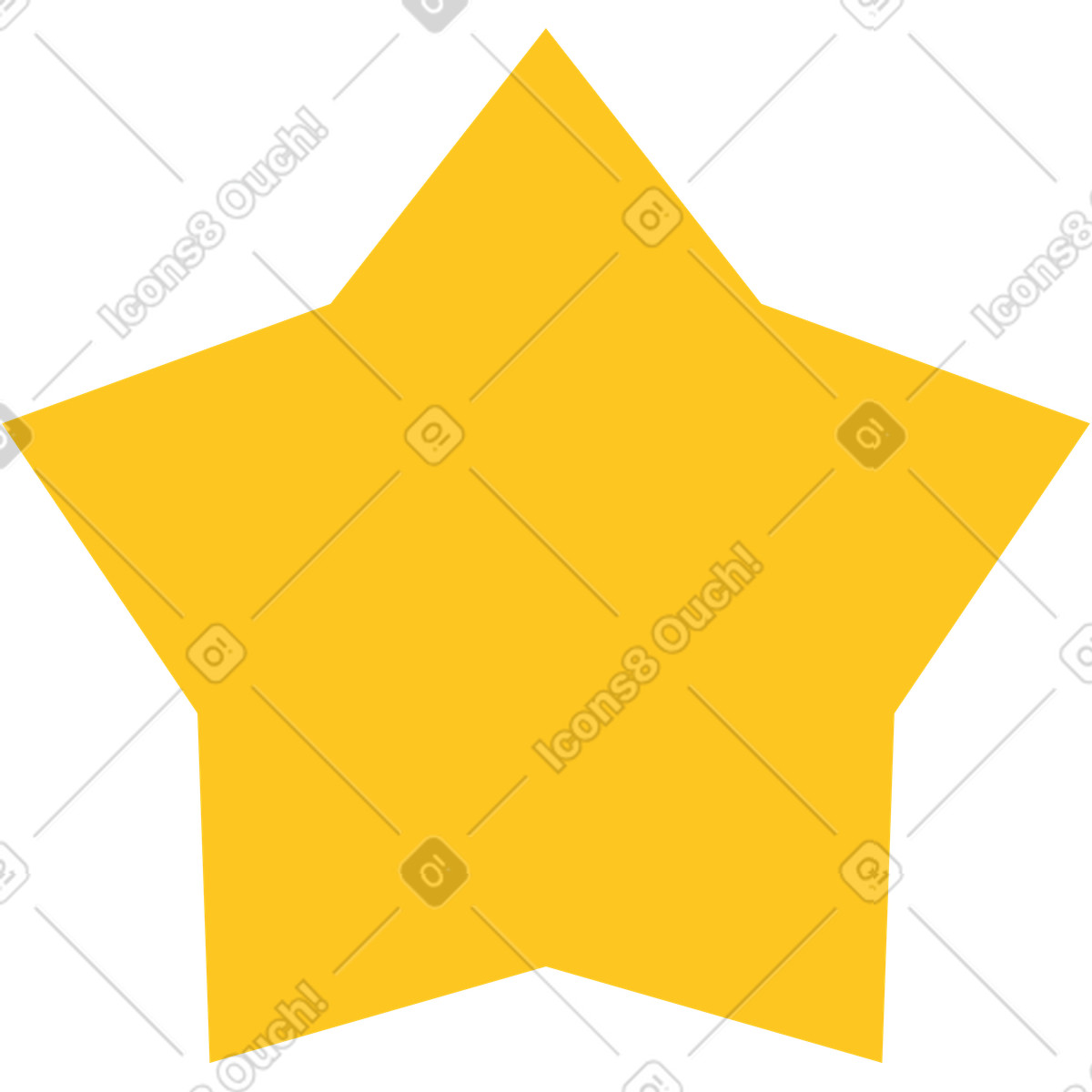 Stern-Illustration im Bright-Stil als Download in PNG, SVG