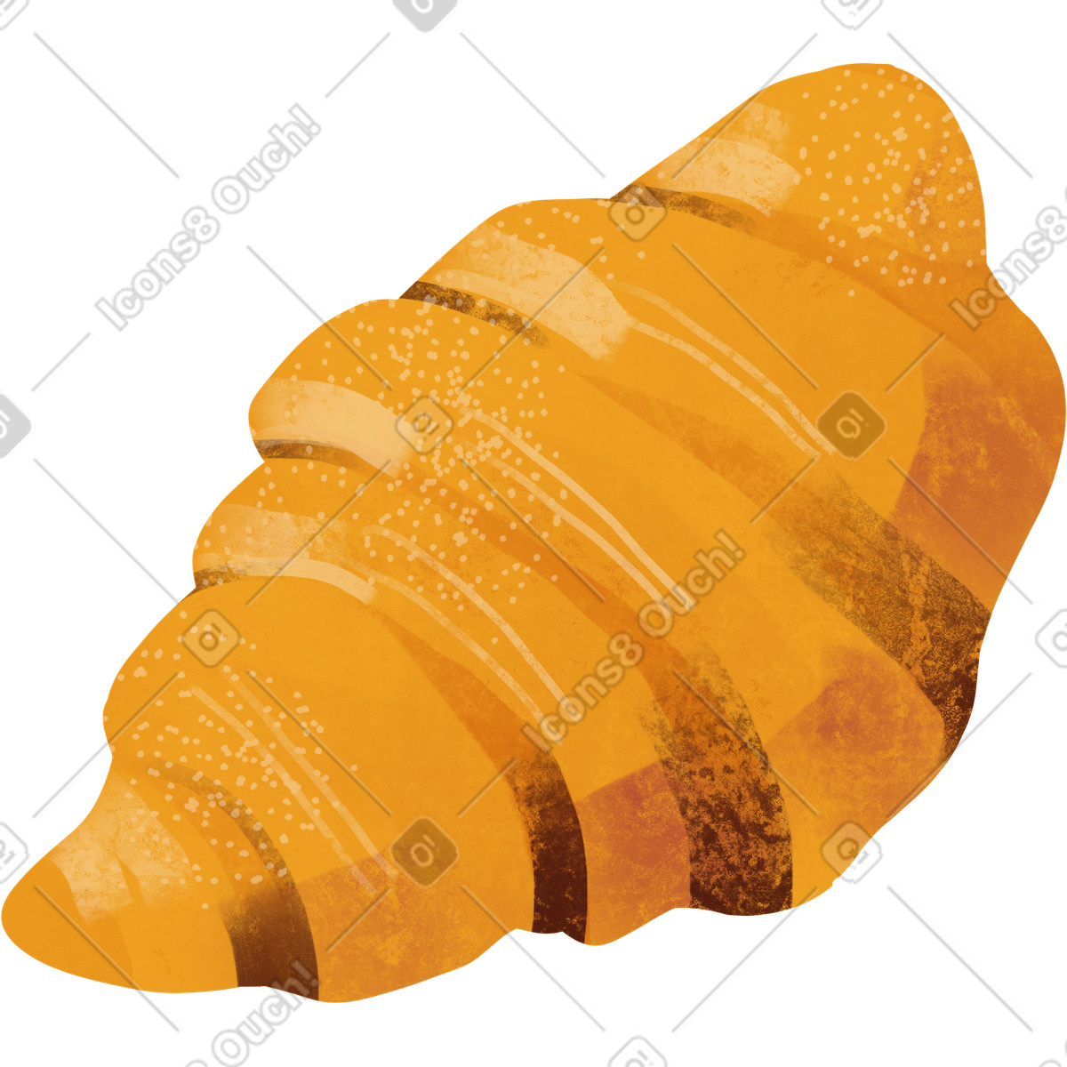 Ilustración Cuerno en estilo Fabulous a descargar en PNG y SVG