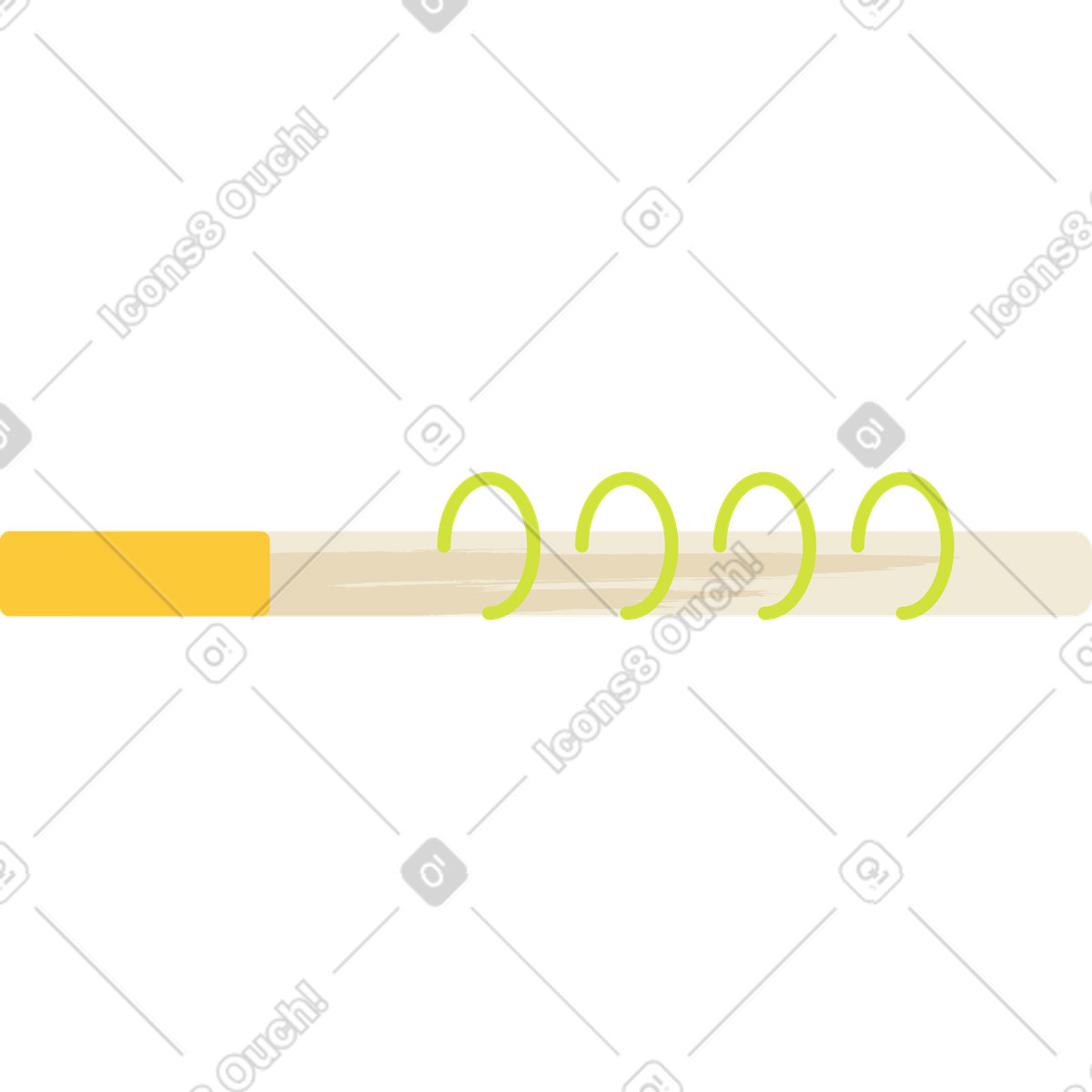 Notepad with rings illustration in Juicy style download in PNG, SVG