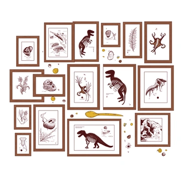 Framed scientific prints