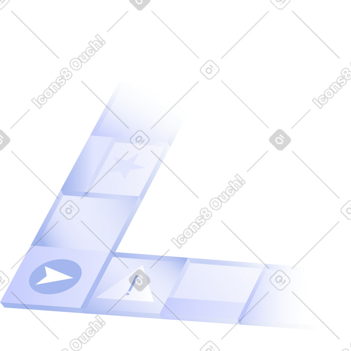 Financial monopoly playing field illustrazione in stile Quantum scarica in PNG, SVG