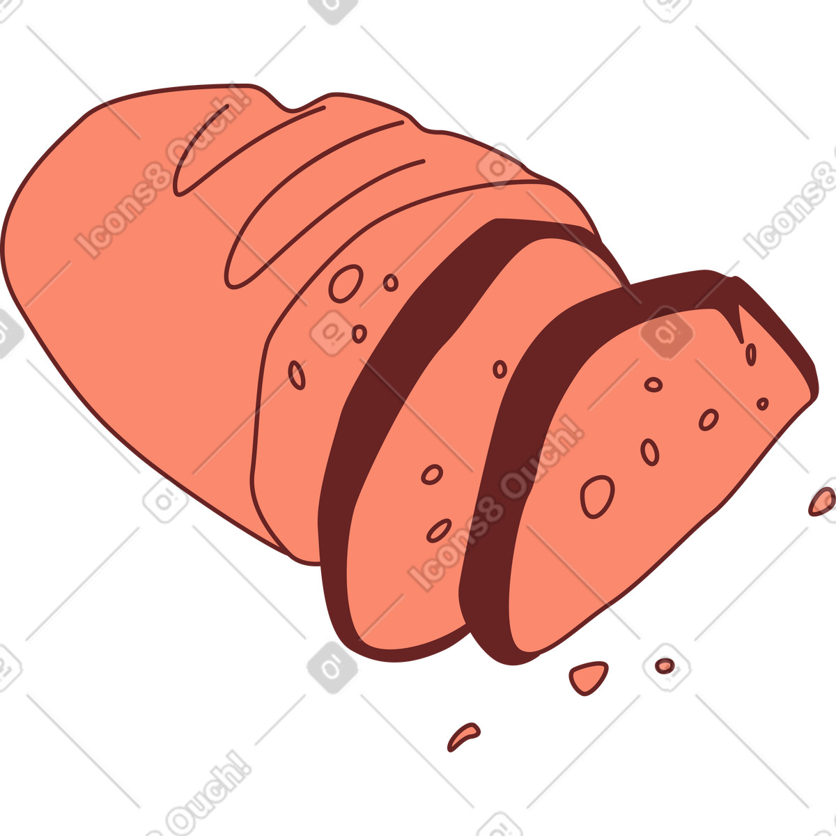 Pane illustrazione in stile Storyline scarica in PNG, SVG