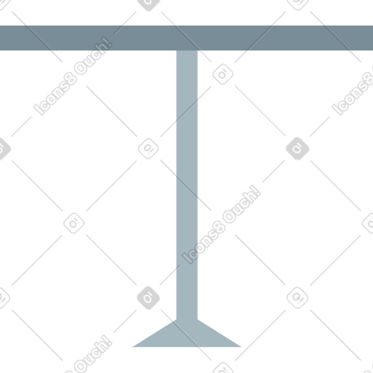 Catchy スタイルの Table のイラストをPNG、SVG形式でダウンロード