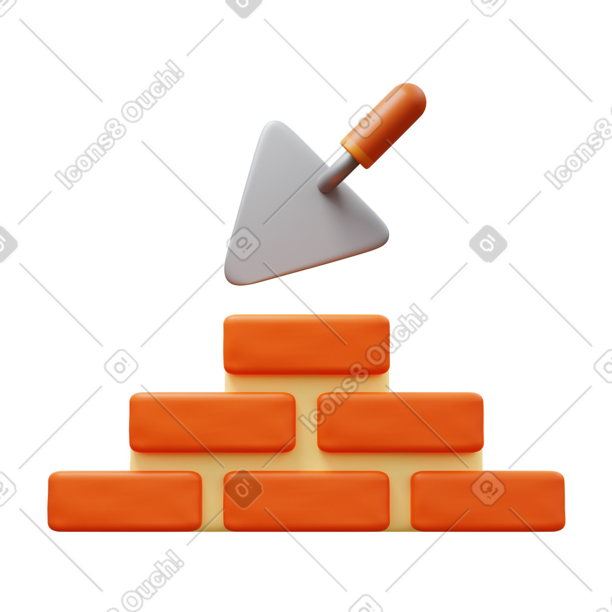 Foundation illustration in 3D Fluency style download in PNG, SVG