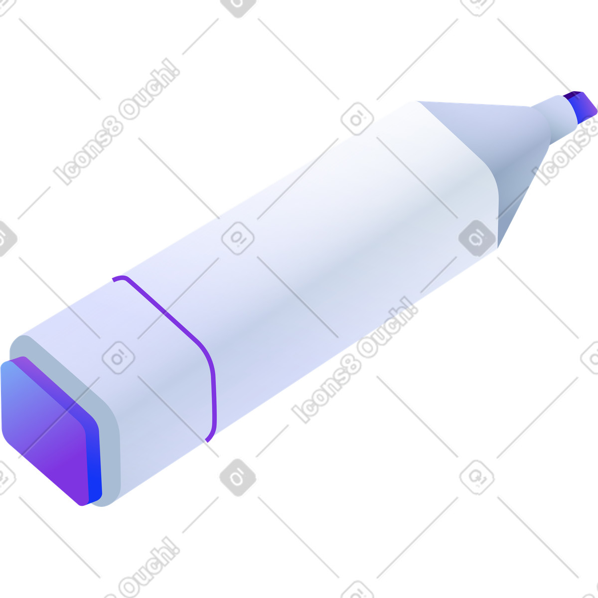 Marcatore illustrazione in stile Hi-tech scarica in PNG, SVG
