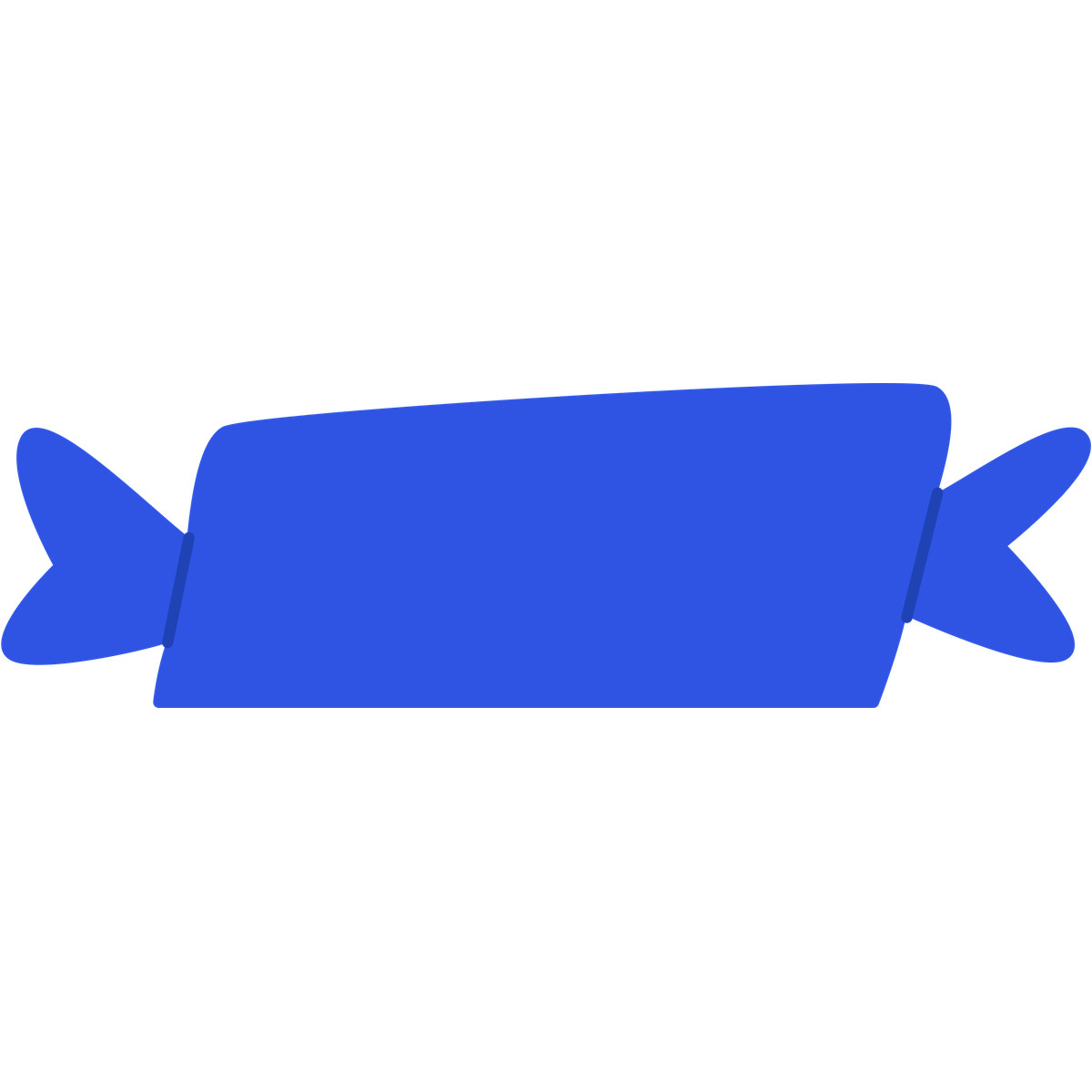 下载 Bouncy 风格的 Candy in a blue wrapper 插画，支持 PNG、SVG 格式