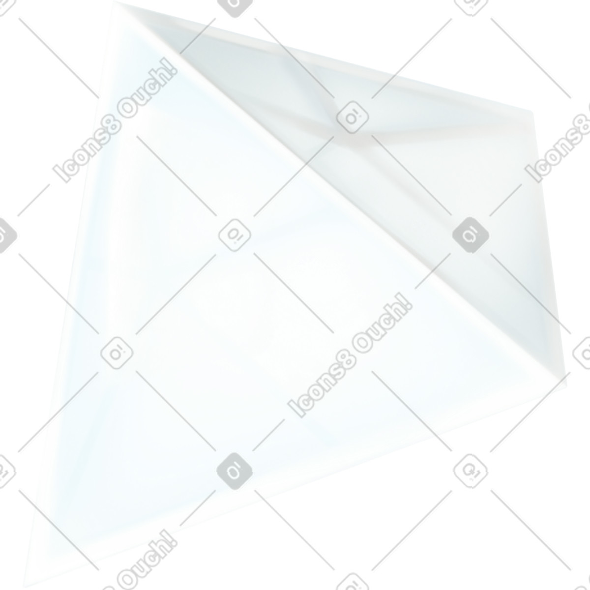 Props 스타일의 Clear prism 일러스트레이션 PNG, SVG 다운로드