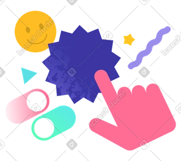 Botón de interfaz con puntero manual, diseño de interfaz de usuario y experiencia de usuario interactivo PNG, SVG