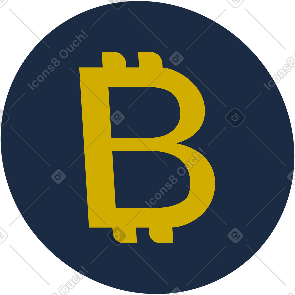 下载 Vector 风格的 比特币 插画，支持 PNG、SVG 格式