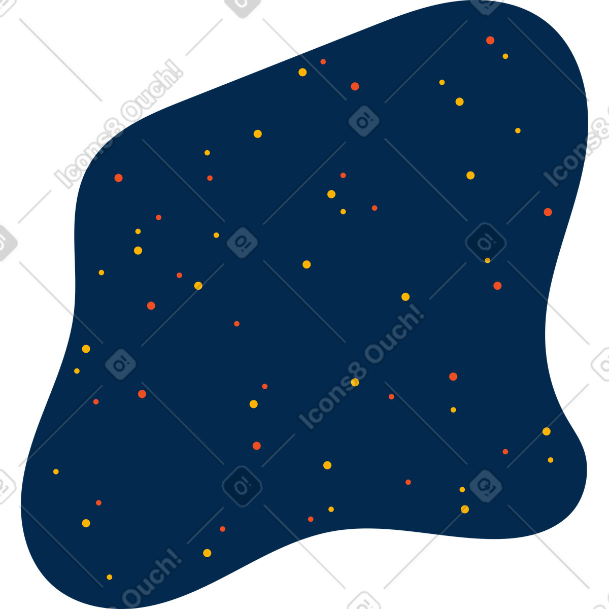 Cosmo illustrazione animata in stile Flame scaricabile in GIF, Lottie (JSON), AE