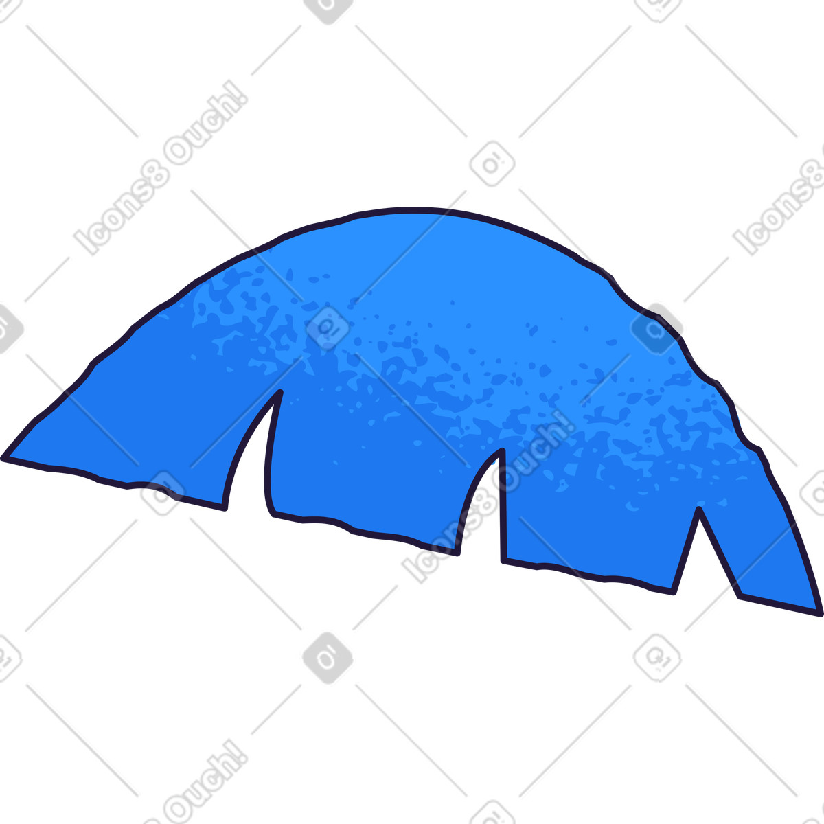 Ilustración Hoja en estilo Conifer a descargar en PNG y SVG