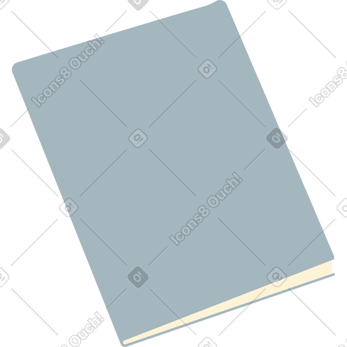 Taccuino illustrazione in stile Catchy scarica in PNG, SVG