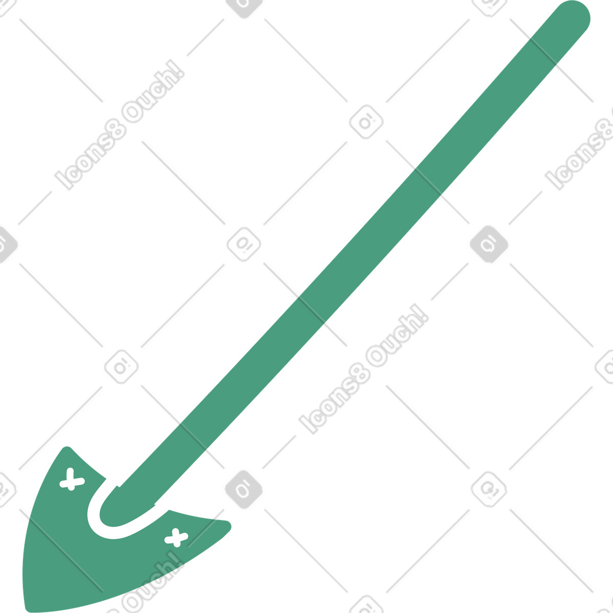 下载 Macaroni 风格的 铲 插画，支持 PNG、SVG 格式