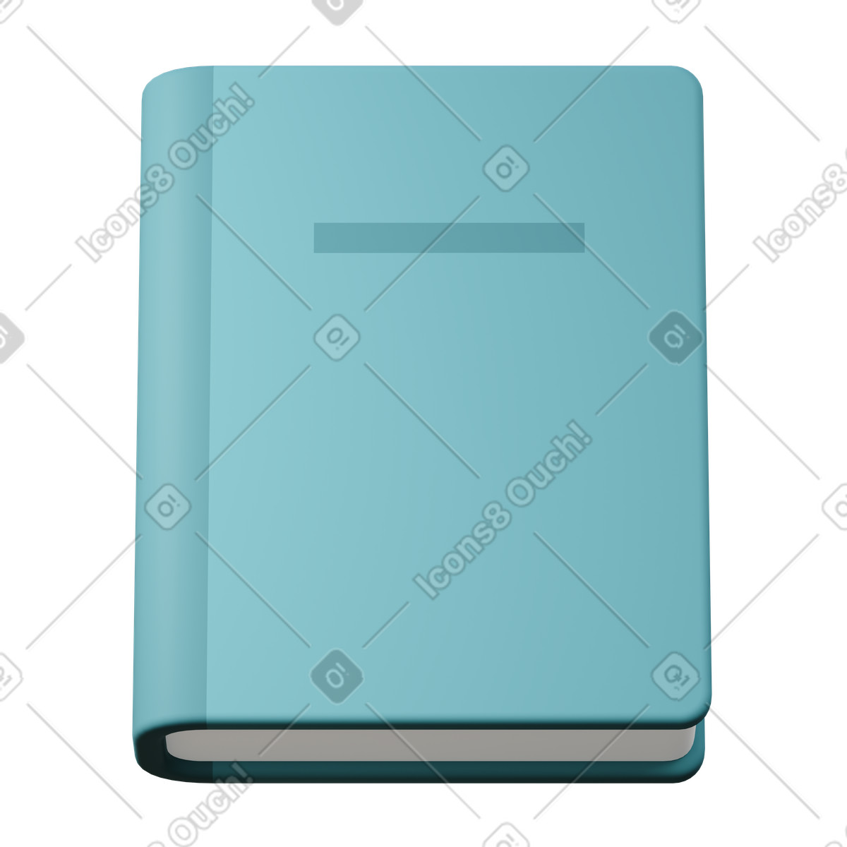 Ilustração de Book em no estilo 3D Sugary para baixar em PNG, SVG
