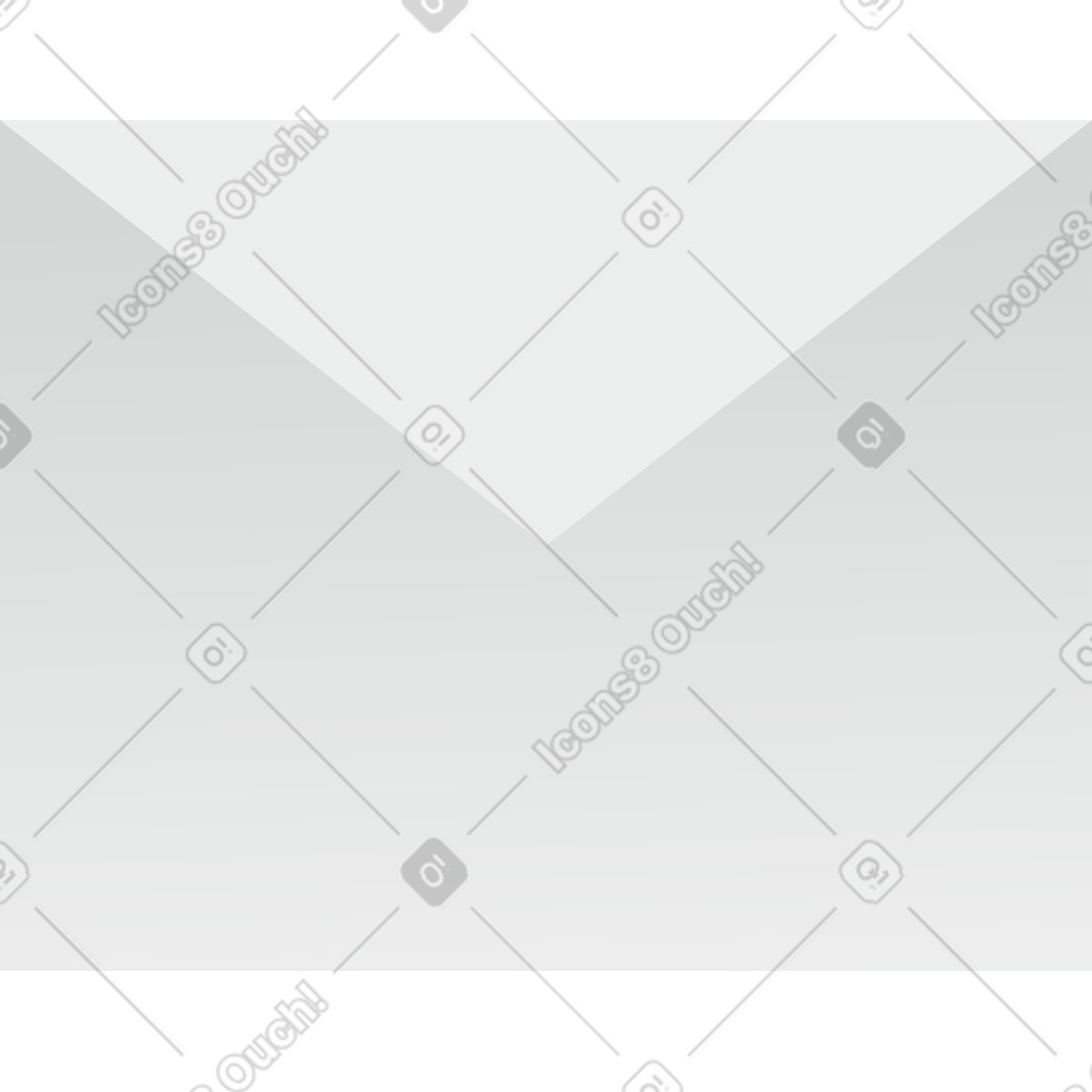 Ilustración Envelope en estilo Clip a descargar en PNG y SVG