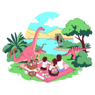 Dinotopia illustrations