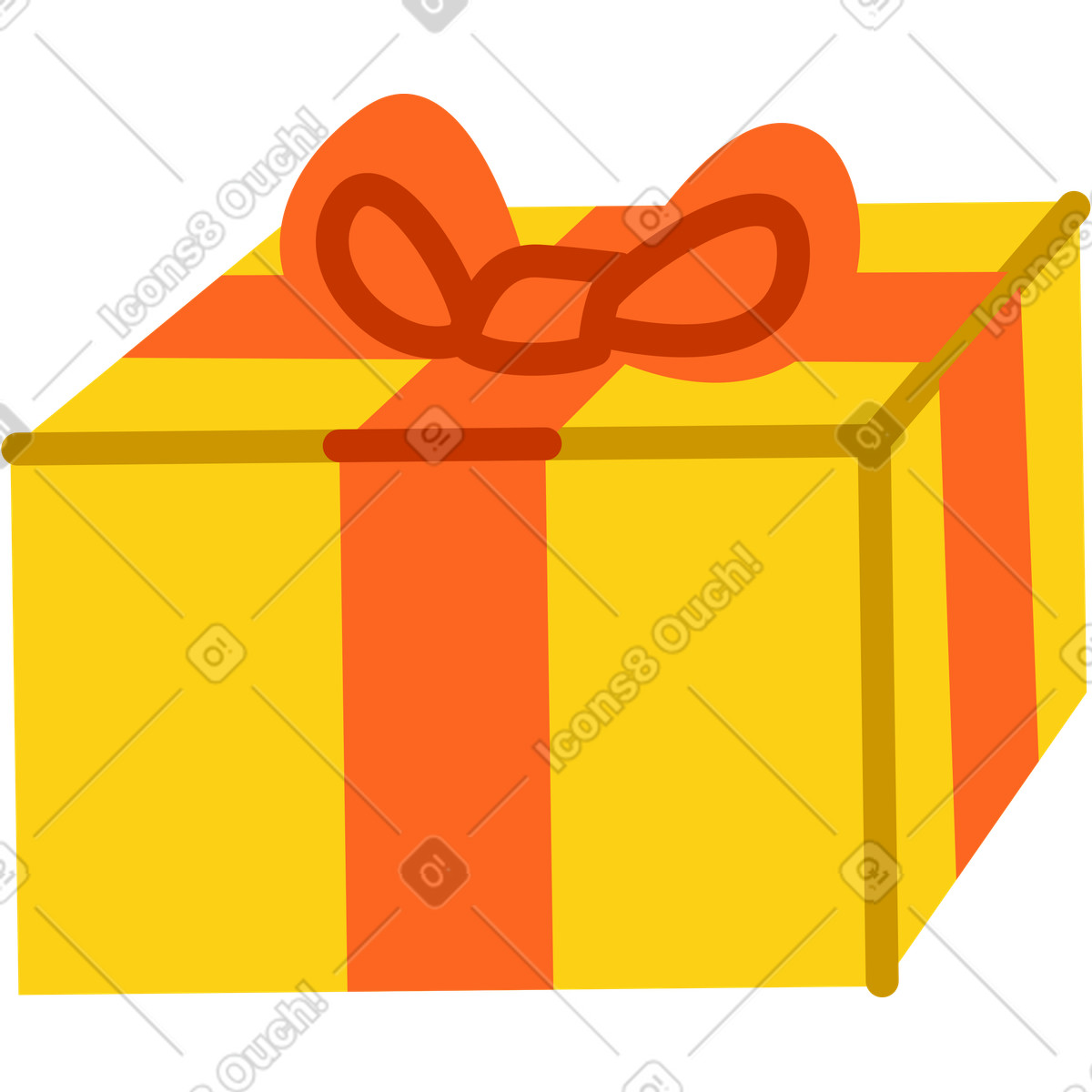 Ilustración Caja de regalo en estilo Active a descargar en PNG y SVG