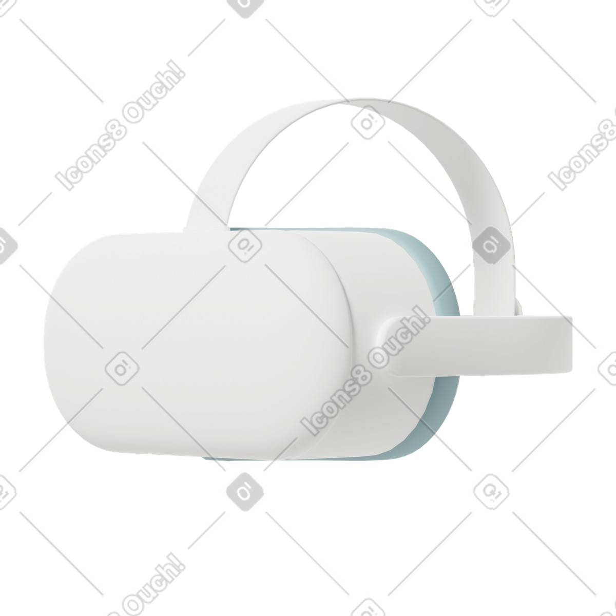 3D Casual life スタイルの Vr headset のイラストをPNG、SVG形式でダウンロード