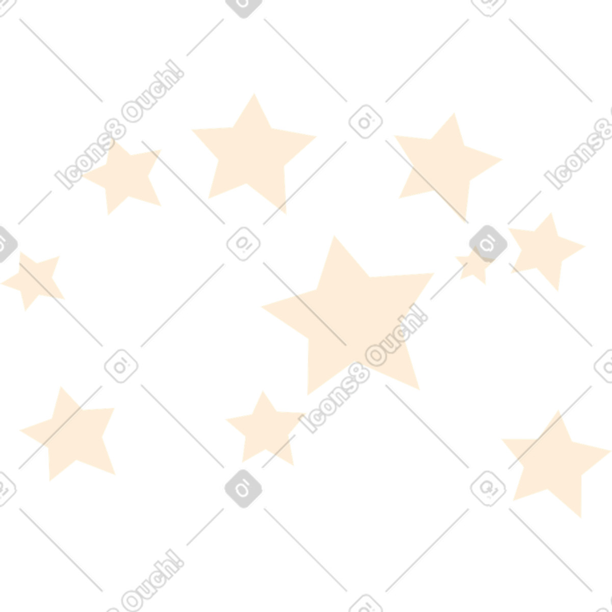 Rubber スタイルの Stars background のアニメーションイラストをGIF、Lottie (JSON)、AEでダウンロード