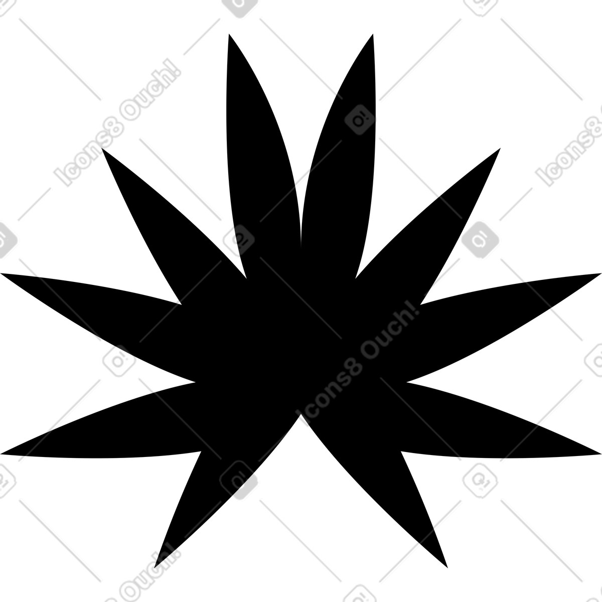 Иллюстрация Black bush в стиле Burgundy — скачать в форматах PNG, SVG