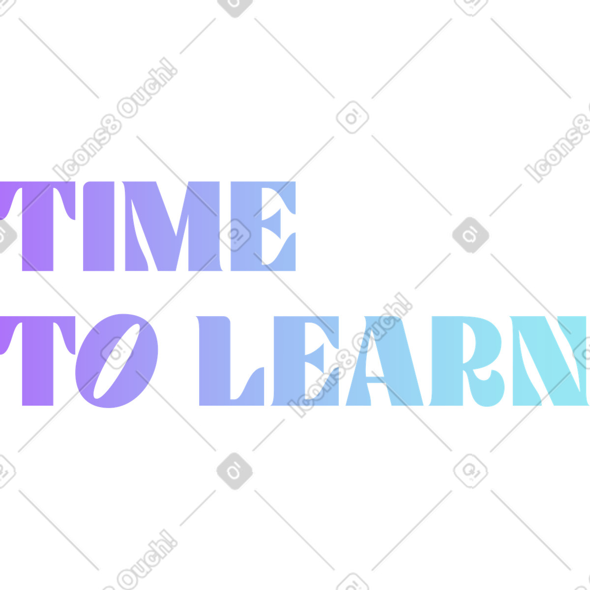 Textzeit, um das schreiben zu lernen-Illustration im Florid-Stil als Download in PNG, SVG