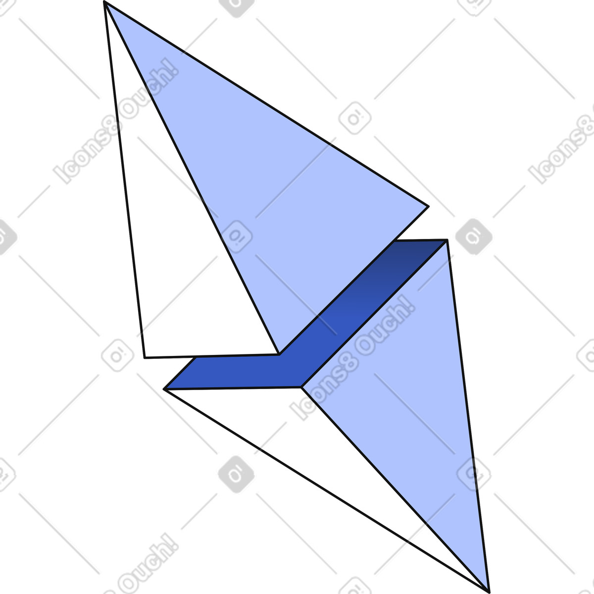 Cryptocurrency icon illustration in PNG, SVG