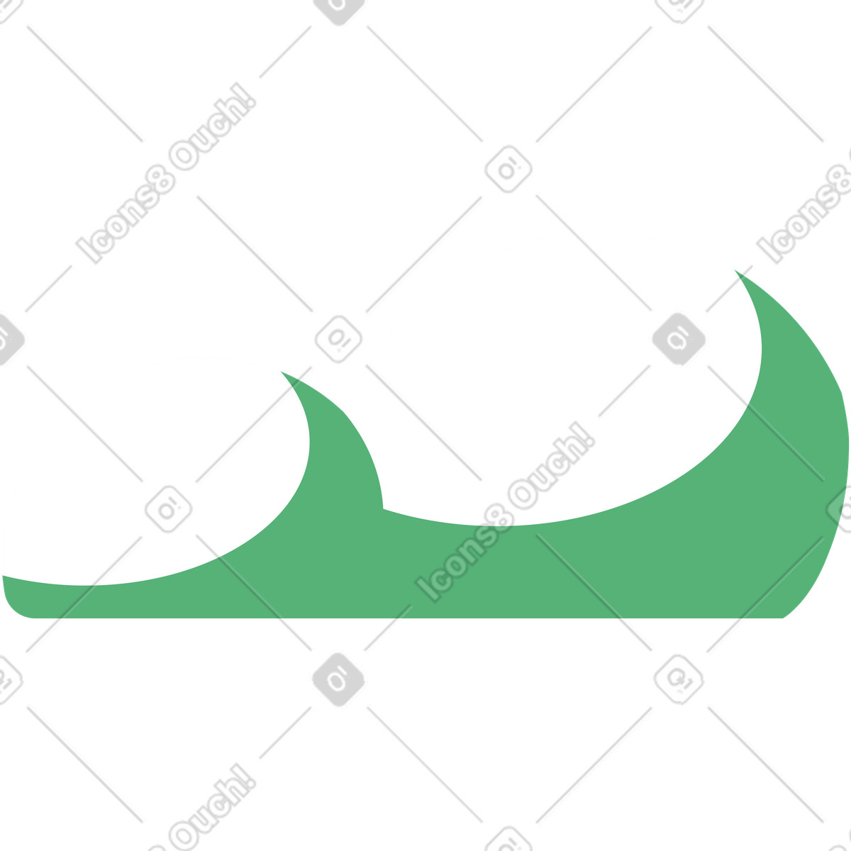Ilustración Nube en estilo Lounge a descargar en PNG y SVG