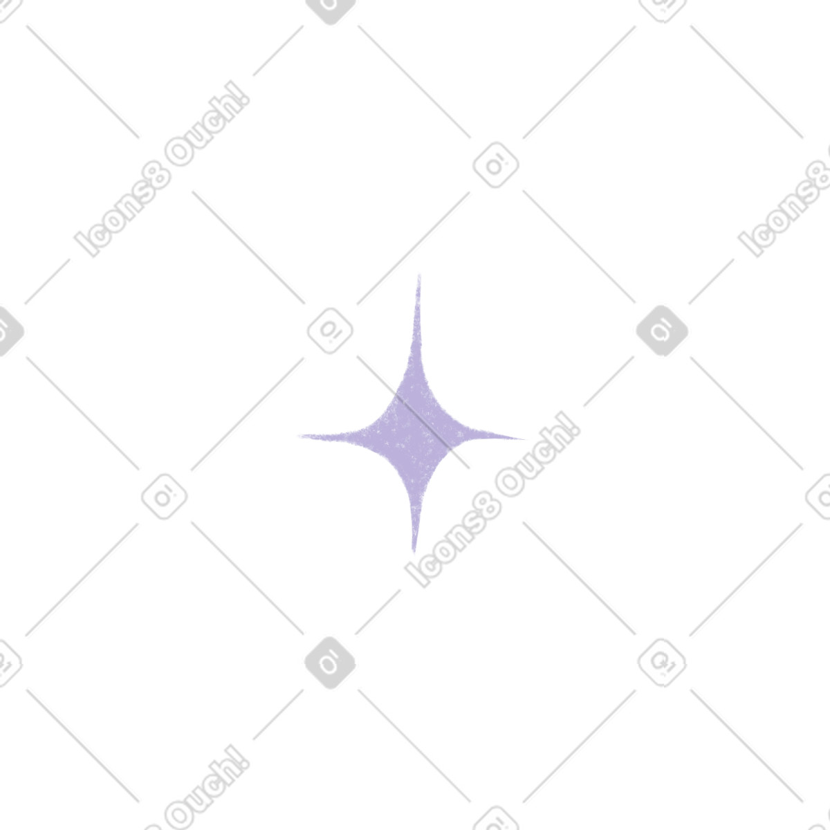 Illustration Étoile dans le style Tutti à télécharger aux formats PNG, SVG