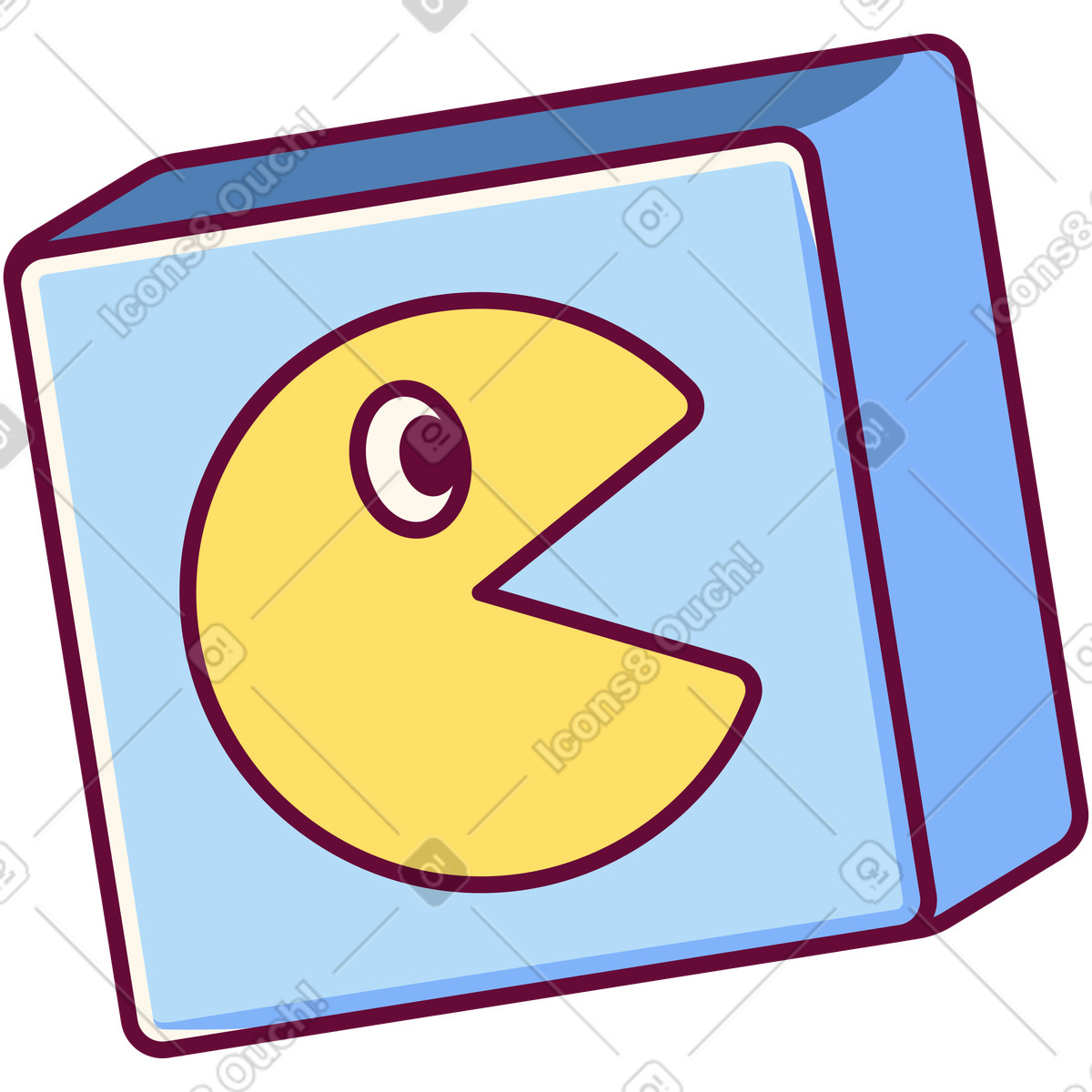 Illustration Icône de jeu dans le style Handy à télécharger aux formats PNG, SVG