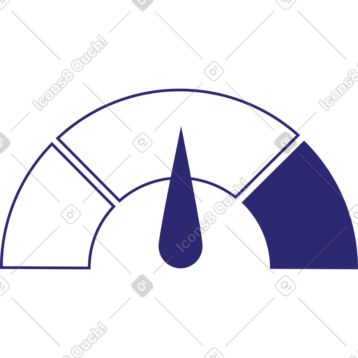 下载 Cut 风格的 车速表类型表 插画，支持 PNG、SVG 格式