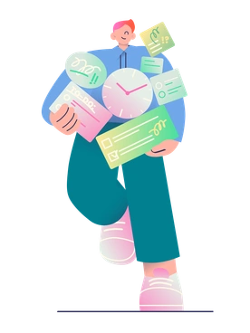Illustrations vectorielles Temps