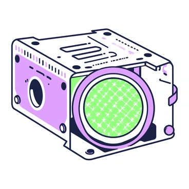 A close-up view of a truck's air filter and its housing is displayed. The air filter is cylindrical, with a mesh exterior, showing the intricate texture of the filter material. It is positioned within a rectangular housing that has a metallic finish, revealing bolts and securing mechanisms. The housing features ventilation openings, and there are traces of dust and debris around the filter, indicating usage. The background is neutral to emphasize the details of the air filter and housing configuration.