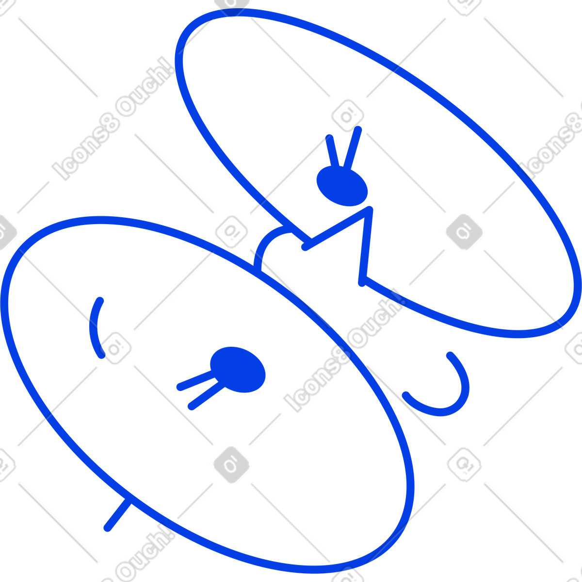 Buddy 스타일의 얼굴 일러스트레이션 PNG, SVG 다운로드