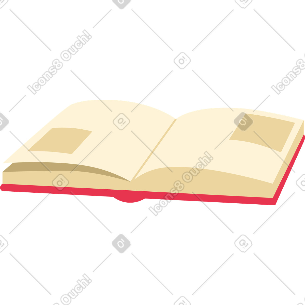 下载 Catchy 风格的 打开书 插画，支持 PNG、SVG 格式